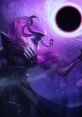 Dark Star Thresh unleashes cosmic power with his dark energy, surrounded by a mysterious black hole in the universe.