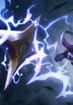 Kennen unleashes his powerful lightning abilities in a dynamic clash, showcasing his unique ninja style from League of Legends.