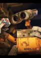 WALL-E, the adorable robot, holds a Rubik's Cube in a futuristic setting, showcasing his whimsical personality.