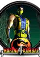 Scorpion from Mortal Kombat 4 in iconic outfit, showcasing his signature colors and fierce presence.