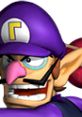 Waluigi in Mario Party 5, showcasing his signature purple outfit and mischievous grin, ready for gaming fun.