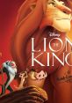 Disney's "The Lion King" featuring Simba, Timon, Pumbaa, and Rafiki against a vibrant red background.