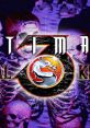 Ultimate Mortal Kombat 3 logo featuring iconic dragon emblem and skeletal imagery, emphasizing its classic arcade appeal.