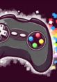 Stylized game controller graphic with vibrant colors, representing the excitement of gaming and the Epic Gameur community.