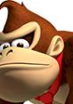 Donkey Kong character close-up from Mario Party 5, showcasing his iconic features and playful expression.