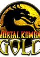 Mortal Kombat Gold logo featuring iconic dragon and bold lettering, representing the classic fighting game franchise.