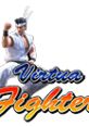 Fighting character from Virtua Fighter, striking a pose with energetic expression, showcasing classic gaming aesthetics.