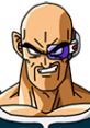 Nappa from Dragon Ball Z: Budokai Tenkaichi 3, showcasing his powerful expression and iconic robotic eye.