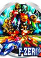 F-Zero X graphic featuring vibrant characters and a futuristic racing craft, capturing the game's thrilling energy.