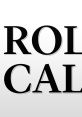 Bold text displaying "Roll Call" emphasizing attendance and participation. Ideal for events and meetings.