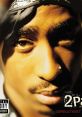 Close-up of 2Pac's intense gaze on the cover of "Greatest Hits," capturing his iconic style and legacy in hip-hop music.