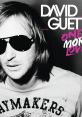 David Guetta's "One More Love" cover art featuring a stylish man in sunglasses, capturing the essence of modern dance music.