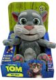 Talking Tom plush toy with interactive features, designed for kids aged 3 and up, encourages playful learning and fun conversation.