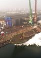 Ship Launch: 3,200 Tons Sideways Launch Ship Launch: 3,200 Tons Sideways Launch clips and effects, available to play and