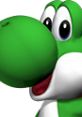 Yoshi's cheerful expression from Mario Party 5, featuring his iconic green color and playful personality.