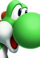 Cheerful Yoshi character featuring vibrant green color, known from Mario & Sonic at the Olympic Winter Games series.