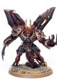 Daemon Prince figure with detailed armor and wings, showcasing its menacing pose and intricate design in vibrant colors.