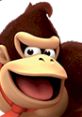 Donkey Kong smiling widely, showcasing his playful personality from Mario & Sonic at the Olympic Winter Games.