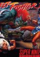 Blanka battles Chun-Li in an epic showdown, showcasing iconic Street Fighter II characters on Super Nintendo.