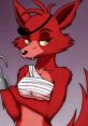 Foxy character with red fur and a hook, wearing bandages, showcasing a charming yet mischievous expression.