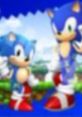 Sonic the Hedgehog characters in vibrant landscape, showcasing fun and adventure in the classic Sonic Game series.