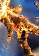 Dramatic Hollywood effects showcase a character engulfed in flames, captivating audience attention in an intense scene.