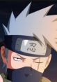 Kakashi Hatake from Naruto: Shippuden, showcasing his iconic mask and headband with a serious expression.