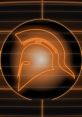 Stylized orange Spartan helmet on a dark background, symbolizing strength and resilience in the JustPallas make noise theme.