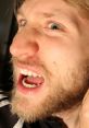 Excited expression of McJuggerNuggets with mouth open, showcasing passion and intensity in his unique style.