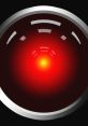 Retro sci-fi robotic eye with glowing red center, reminiscent of AI themes discussed in the Janky PodCast.