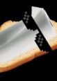 Creative visual of a slice of bread with a paper and checkerboard pattern, symbolizing quirky expressions in Fifalosophy.