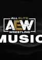 All Elite Wrestling logo featuring the AEW Music branding, highlighting its dynamic soundtracks and themes.