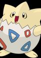 Cheerful Togepi, the baby Pokémon, with a shell decorated in bright shapes, embodies joy and innocence in the Pokémon universe.