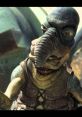 Watto, the shrewd and cunning junk dealer from Star Wars, depicted with a distinctive snout and colorful skin.