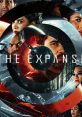 Dynamic poster for "The Expanse," featuring characters and space visuals, highlighting the series' stunning aesthetics.