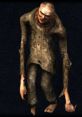 Izlom Stalker character from the game, featuring its distinctive elongated limbs and eerie appearance.