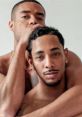 Two men embracing affectionately, showcasing love and connection, celebrating LGBTQ+ relationships and pride.