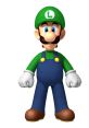 Luigi in his iconic green hat and overalls, known for adventures in the Mario franchise and as Mario's loyal brother.