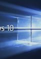 Windows 10 logo with blue light rays, showcasing a modern and sleek interface for efficient computing experiences.