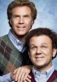 Will Ferrell and John C. Reilly posing together, showcasing their humorous bond in the iconic film "Step Brothers.