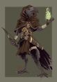 Kauket the Kenku (D&D) My D&D rogue. A- answer/affirmation B- reaction to something bad C- crow D- Disagree/don't know