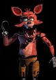 Foxy from Five Nights at Freddy's, showcasing his quirky design and menacing presence, known for distinctive voice and sounds.