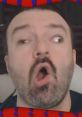 Darksydephil making a surprised expression, showcasing his reactions during a live stream. Engaging content for fans.