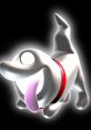 Ghostly dog character from Poltergeist in Luigi’s Mansion: Dark Moon, exuding playful energy and spooky charm.