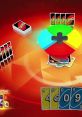 Colorful UNO card gameplay with rotating wheel and hand of cards, showcasing effects in mobile play. Fun and engaging experience!