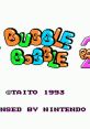  Effects - Bubble Bobble Part 2 - Miscellaneous (NES) Effects - Bubble Bobble Part 2 - Miscellaneous (NES)