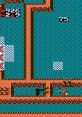 Gameplay scene from "Gauntlet" on NES displaying health and items, featuring classic pixel art graphics and dungeon environment.