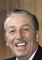 Walt Disney smiling warmly, embodying creativity and inspiration for animation and entertainment innovation.