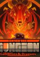 Epic artwork showcasing the fiery antagonist from Enter the Gungeon: Advanced Gungeons & Draguns for Nintendo Switch.