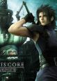 Zack Fair wielding his sword in a dramatic pose, set against the industrial backdrop of Crisis Core: Final Fantasy VII.